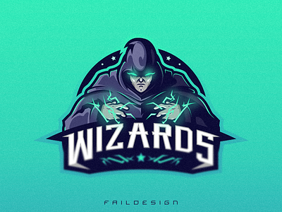 Wizards Mascot Logo branding design esports esports logo esportslogo illustration logo logotype mascot mascot logo mascotlogo vector