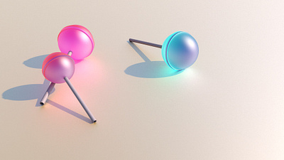 Chupa-chups 3d 3d art cinema cinema4d industrial model