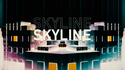 SKYLINE Motion Graphics Animation motiondesign motiondesigner motiongrpahics