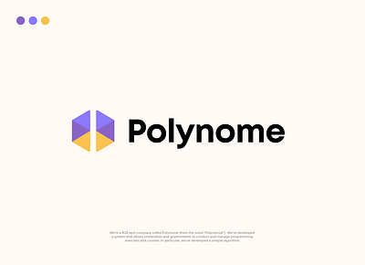 Polynome logo branding graphic design icon illustrator logodesign vector