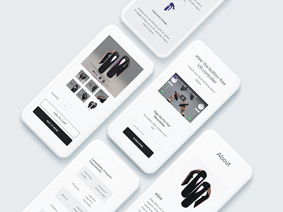 etee Web UI Design adobe xd clean e commerce etee mobile version simple tech ui ui design user interface design user interface designer vr webdesign