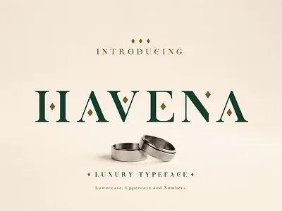 Havena - Luxury Typeface branding design elegant fonts font font design fonts fonts collection luxury luxury font luxury fonts luxury typeface modern modern fonts professional sans serif sans serif font serif serif font serif fonts simple