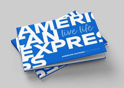 AmEx Book amex book book cover graphic design print