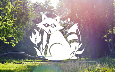 RACCOON LOVERS // LOGO logo vector