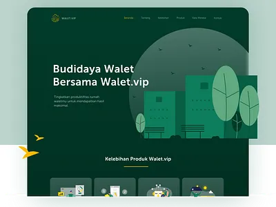 Landing Page - Walet.vip darkmode landing landing design landing page design landingpage lightmode uiwebdesign web webdesign website design wordpress wordpress design