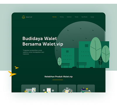 Landing Page - Walet.vip darkmode landing landing design landing page design landingpage lightmode uiwebdesign web webdesign website design wordpress wordpress design