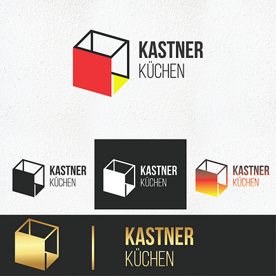 KASTNER kuchen design illustrator logo