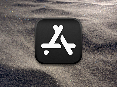 App Store Icon app icon apple homescreen ios ios14 skeuomorphism