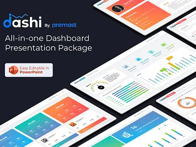 dashi- dashboard PowerPoint template analysis business chart charts creative dashboad design infographic powerpoint powerpoint template ppt template pptx presentation report slide