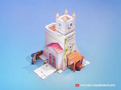 [Work in Progress] Low Poly CASTLE Blender 2.90 | 3d ART 3d art 3d artist 3d game building 3d low poly 3d modeling b3d blender 2.90 blender 3d blender art fort game art game building low poly low poly art low poly building low polygon lowpoly tower walls wood