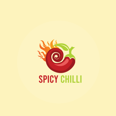 Chilli logo branding design flat graphic design logo minimal typography vector web