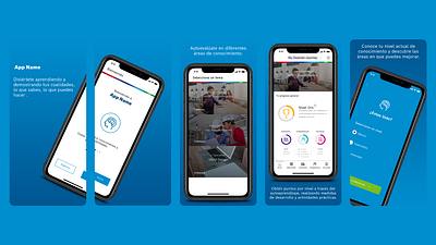 LearnignApp exams learning app screenshots store test ui design
