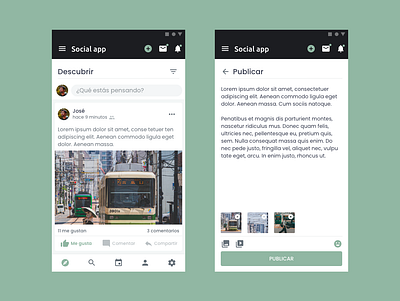 Social photo android app apple application branding kotlin photo photography social app ui ui ux uidesign