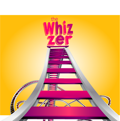 The Whizzer branding design illustration vector