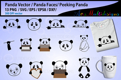 Panda vector graphics panda panda bear panda eps panda face svg panda illustration panda logo panda outline panda svg panda vector panda with board peeking peeking panda peeking panda vector