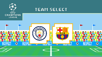 Champions League 8bits 2danimation 8bit 8bitart 8bits aftereffects animation animation after effects motiondesign motiondesigner motiongraphics