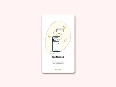 Food Review Onboarding UI app branding figmadesign girl character illustration onboarding onboarding screen onboarding ui ui ux vector illustration