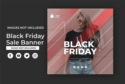 Black Friday Social Media Banner Design Template banner banner ad banner design banner graphi banner size c banners corporate flyer design flyer design graphic graphic design illustration logo design marketing social social banner social marketing socialmedia web youtube banner