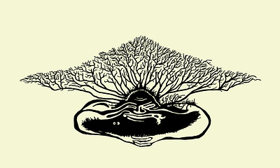 My hand made buddha illustration art illustrator person vector