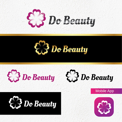 DO BEAUTY beauty design logo