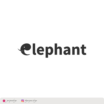 Elephant Logo awesome awesome logo brand identity elephant elephant logo gajah icon elephant illustrator inspiration inspirations logo logo design logo inspirations logotype ui