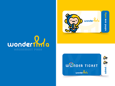 Wonderla - Amusement Park Rebranding amusement park design identity design logo ticket