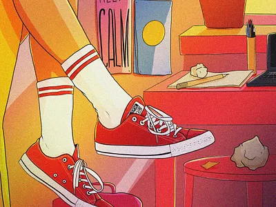 create at home brand character design concept art digital art drawing illustration illustration art illustration digital procreate shoes