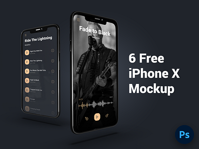 Free iPhone X Mockup free freebie iphone x mockup photoshop psd