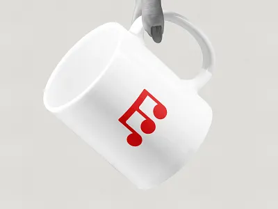 Music Club - MUG (White) art direction brand design branding cebu club graphic design kddp kddp music club logo mark logo mark symbol merch mug mug design mug mockup mugs music music club philippines