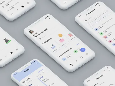 Pengar app banking design digital mobiledesign motion ui