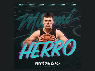 Tyler Herro x NBA heat herro instagram miami nba post