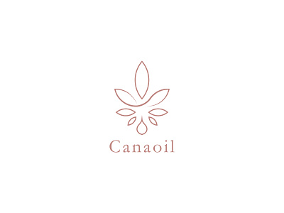 Canaoil Logo Design brand brandind branding and identity clean graphic design graphic designer hemp hemp logo hemp oil logo logo design medical medicine minimal natural organic ui