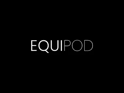 EquiPod - Logo animation animation branding design logo minimal splashscreen typography ui ux vector