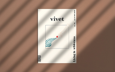 Vivet magazine cover cover design design editorial editorial illustration editorial layout editorialdesign graphicdesign graphics illustrator indesign layout magazine magazine cover magazinecover magazinedesign magazinelayout minimal minimalillustration photoshop typography