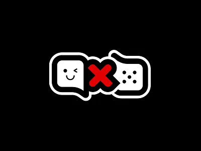 JoyxBet logo betting character dice gambling logo logo design smiley