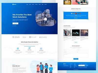 Agency Landing Page Design agency landing page agency web design agency website business agency website design