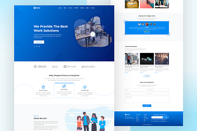 Agency Landing Page Design agency landing page agency web design agency website business agency website design