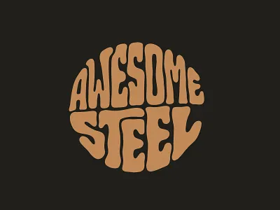 Awesome Steel clientwork custom lettering digitalart engineer engineering hand drawn handlettering itsjerryokolo jerryokolo lettering logodesign procreate steel tshirt tshirtdesign typography typography art