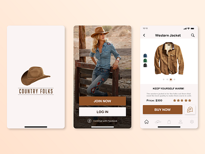 Country Folks 2d 3d adobephotoshop adobexd art brown danialnazemi design flat graphic illustration logo minimal passion uidesign uiux uxdesign vector website western