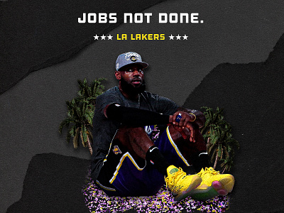 Jobs not done. la lakers lakers lebron lebronjames los angeles nba nba finals
