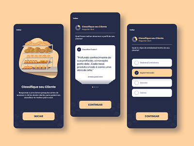 Puratos Vitrine - A Classification Survey app bakery chocolate classification design patisserie survey ui ux virtual showcase