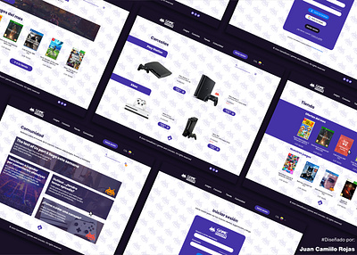 GameRoom - Juegos y Consolas design desing ui ui design web website