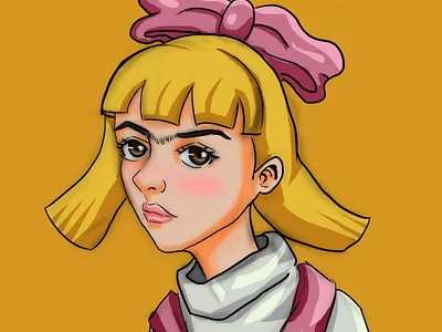 Helga art design digital digital art digital illustration digital painting illustration illustrations portrait