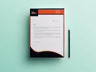 Letterhead design graphic design letterhead letterhead design letterhead template letterheads