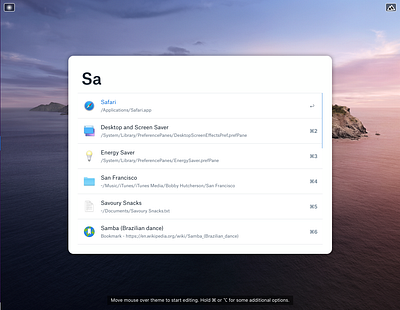 Dropbox Atlas Theme for Alfred alfredapp dropbox paper launchers macos theme