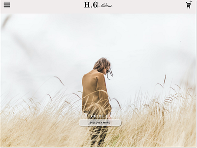 HG Milano app branding design graphic design logo typography ui ux web website