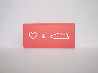 Heart & Sole Packaging - #1 application box branding design heart iconography illustration introduction logo packagedesign packaging print prints red sole vector