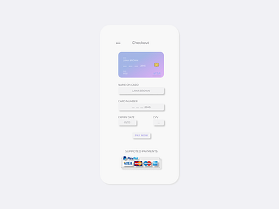 Credit Card Checkout - Daily UI Challenge checkout checkout page credit card checkout daily 100 challenge dailyui dailyui 002 dailyuichallenge design figma illustration minimal mobile mobile design mobile ui payment ui uidesign uiux userinterface ux