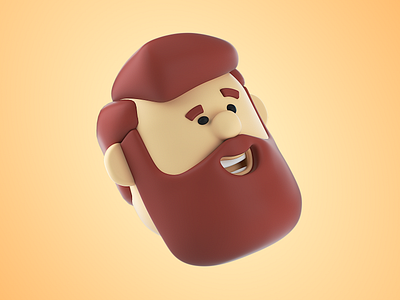 Look around, dude 3d 3d art 3d artist asset cinema4d face fun head icon illustration loud octane pack party set team user