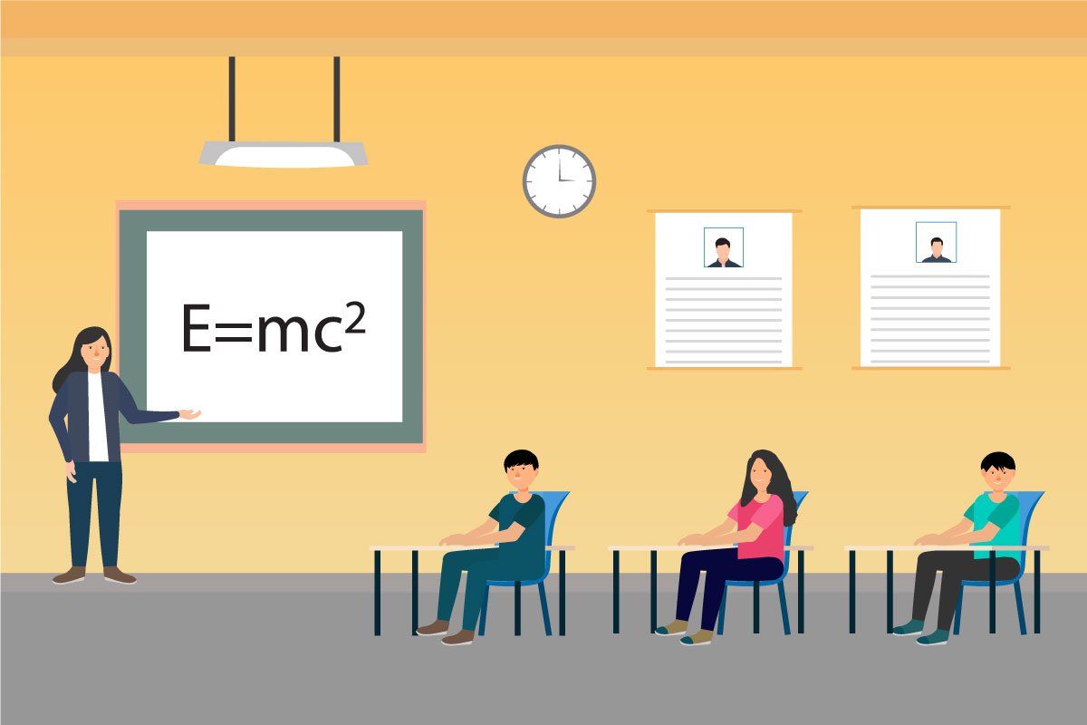 Teacher Teaching Physics To Students By Iftikhar Alam On Dribbble